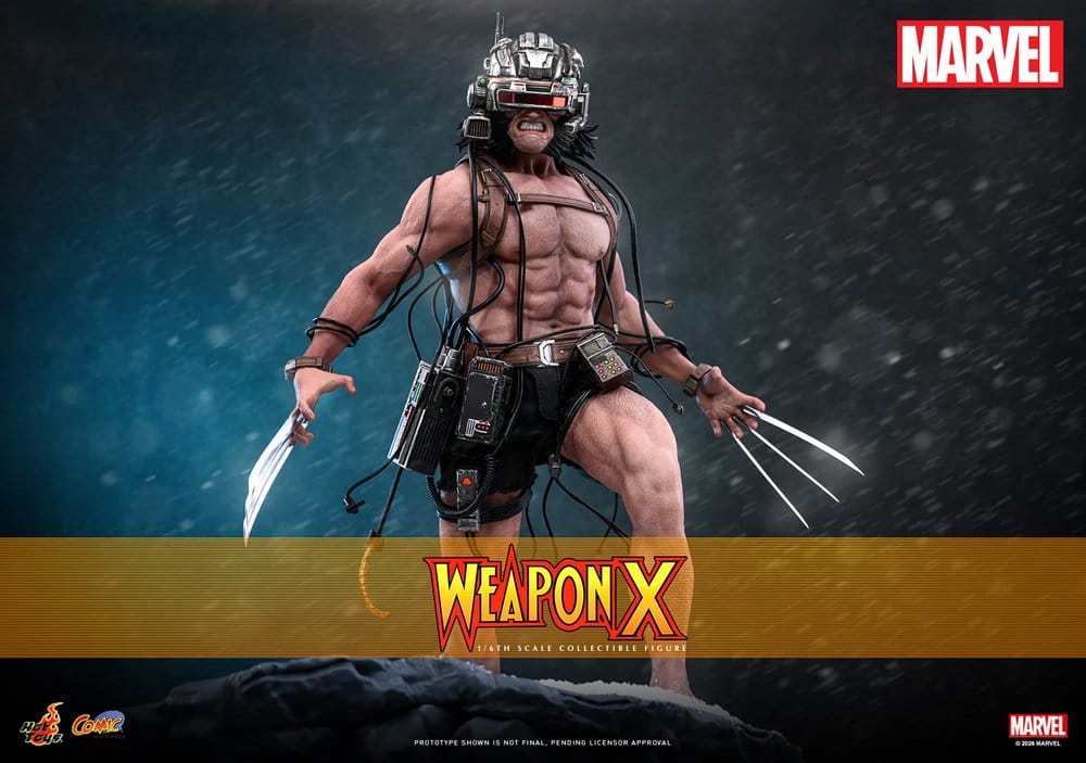 Marvel Comic Masterpiece Actionfigur 1/6 Weapon X 31 cm Image 2