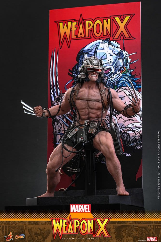 Marvel Comic Masterpiece Actionfigur 1/6 Weapon X 31 cm Image 5