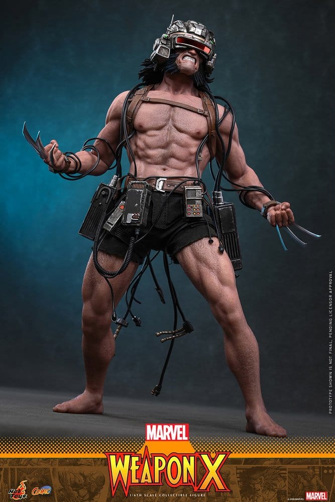 Marvel Comic Masterpiece Actionfigur 1/6 Weapon X 31 cm Image 10