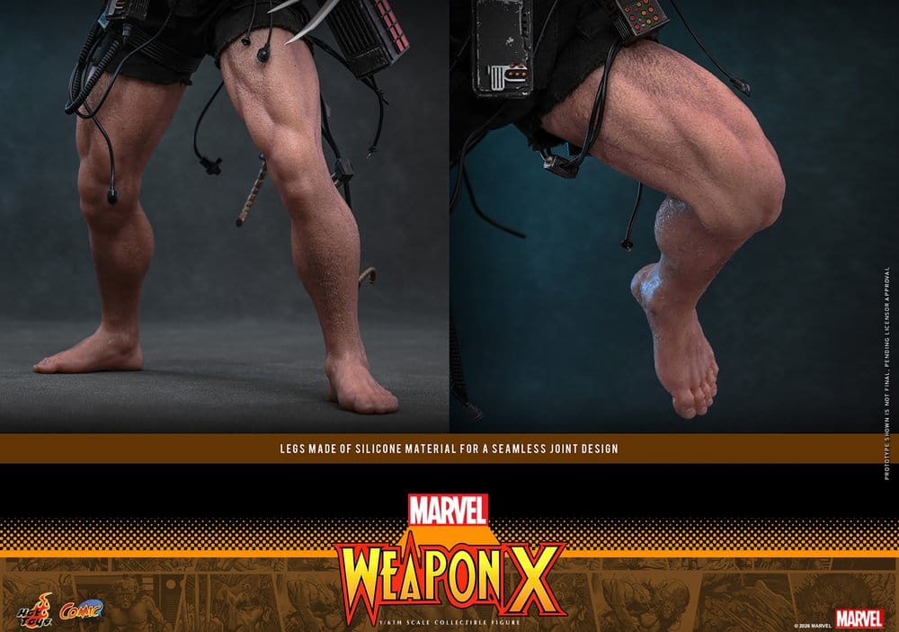 Marvel Comic Masterpiece Actionfigur 1/6 Weapon X 31 cm Image 13