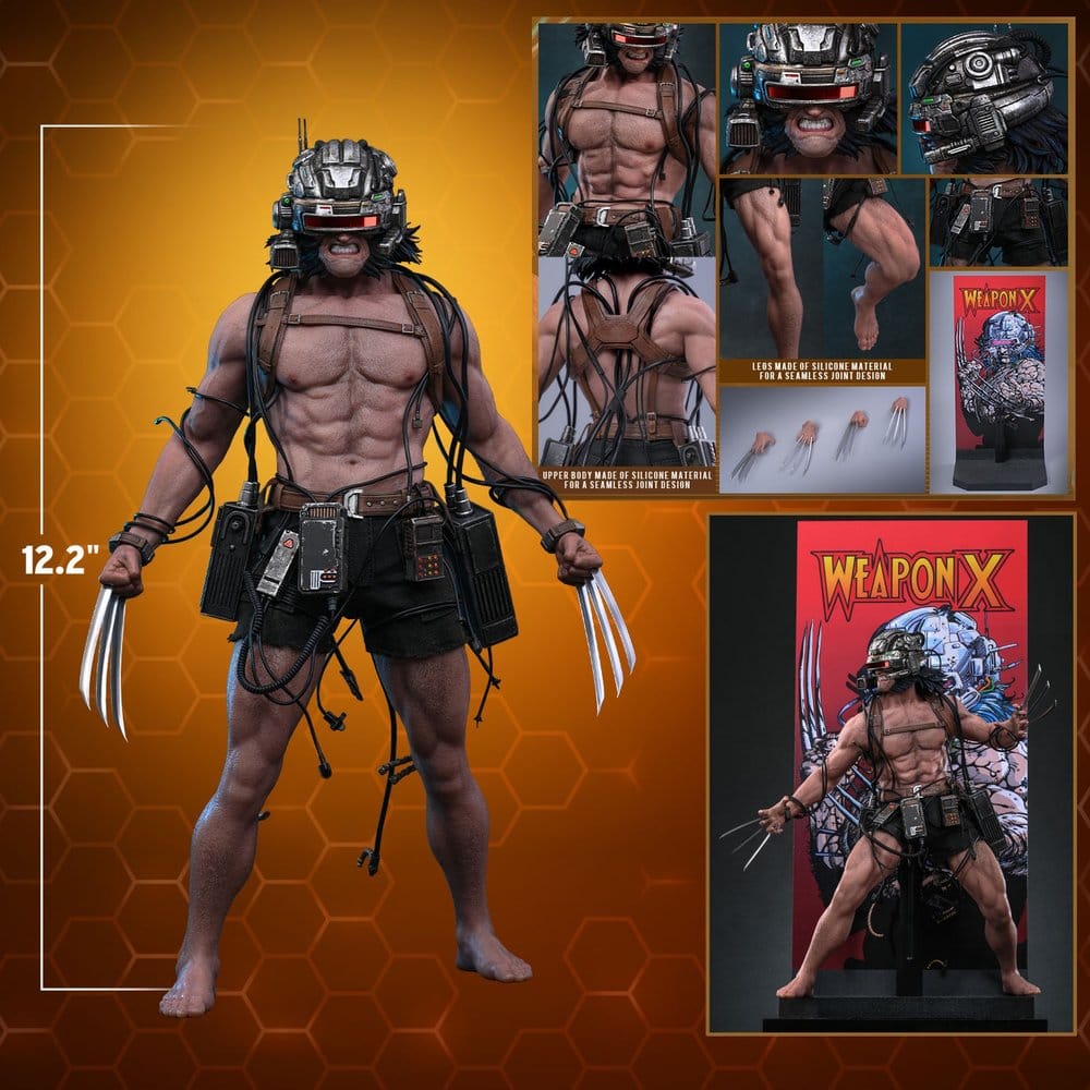 Marvel Comic Masterpiece Actionfigur 1/6 Weapon X 31 cm Image 15