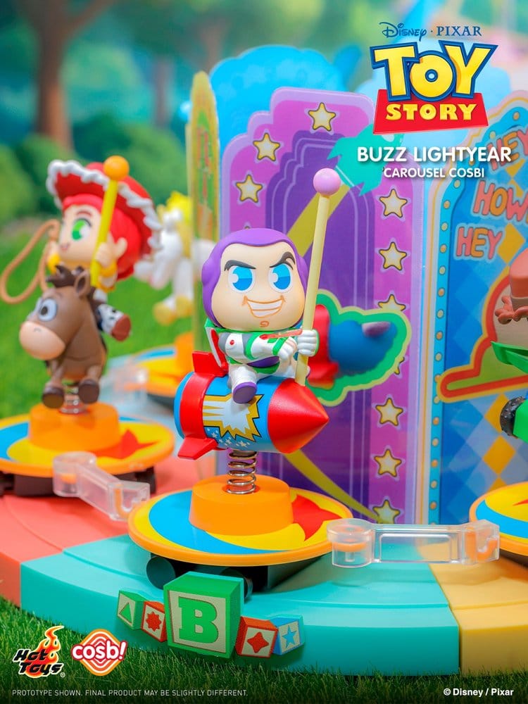 Toy Story Cosbi Minifiguren Carousel Collection 10 cm Blind Box Display (6) Image 4