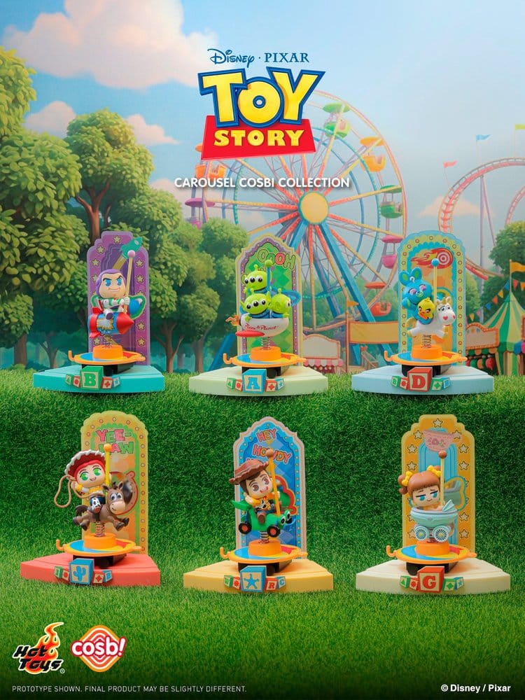Toy Story Cosbi Minifiguren Carousel Collection 10 cm Blind Box Display (6) Image 9