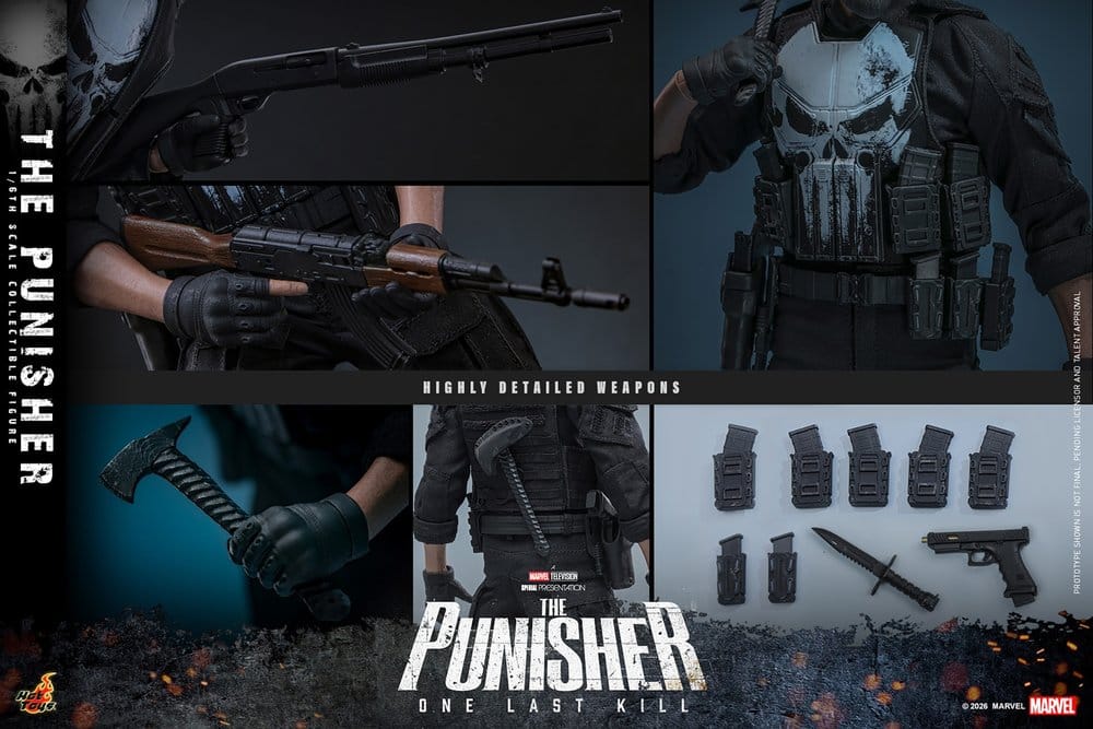 Marvel Television Masterpiece Actionfigur 1/6 The Punisher 31 cm Image 20