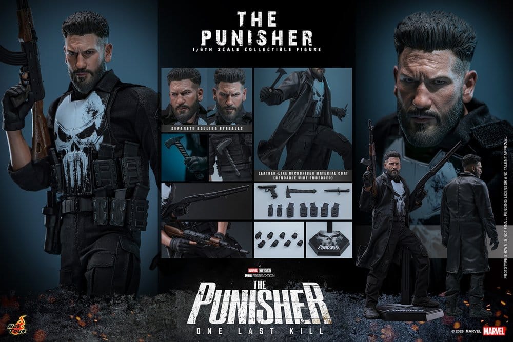 Marvel Television Masterpiece Actionfigur 1/6 The Punisher 31 cm Image 21