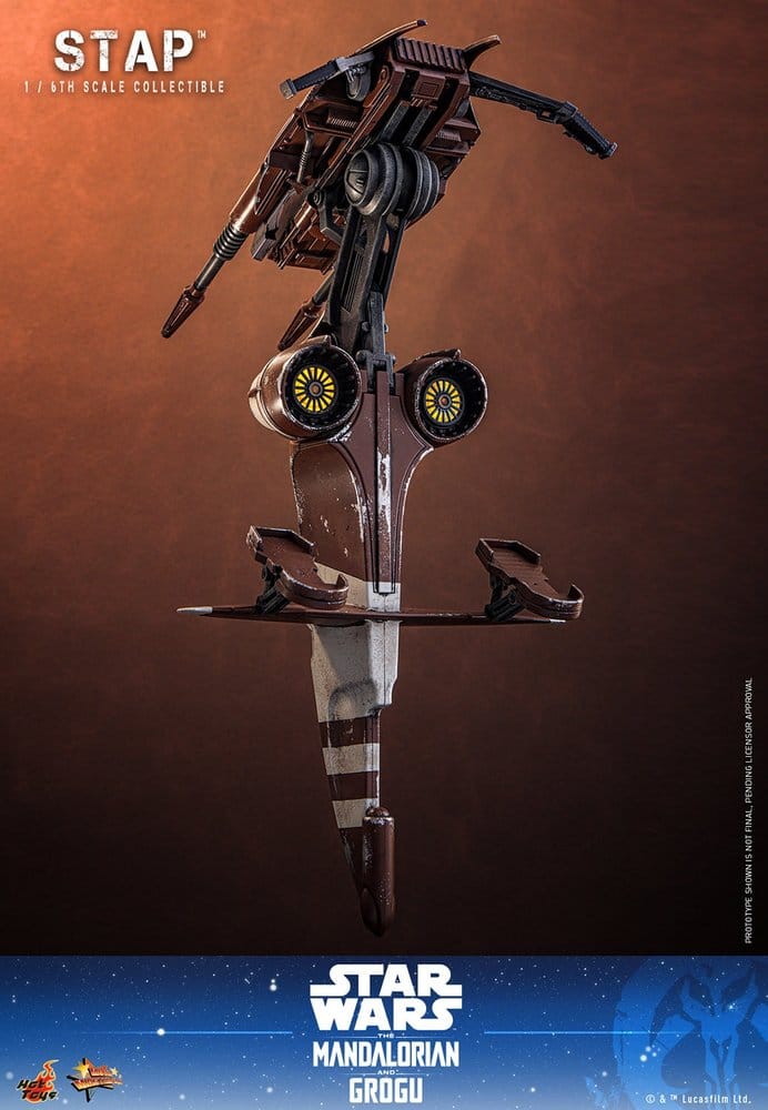 Star Wars: The Mandalorian & Grogu Movie Masterpiece Zubehör 1/6 STAP 32 cm Image 5