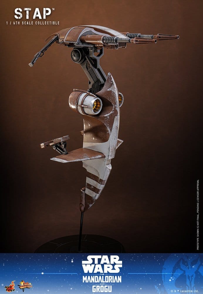 Star Wars: The Mandalorian & Grogu Movie Masterpiece Zubehör 1/6 STAP 32 cm Image 6