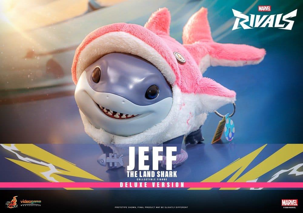 Marvel Rivals Videogame Masterpiece Series Actionfigur Jeff the Land Shark (Deluxe Version) 11 cm Image 2