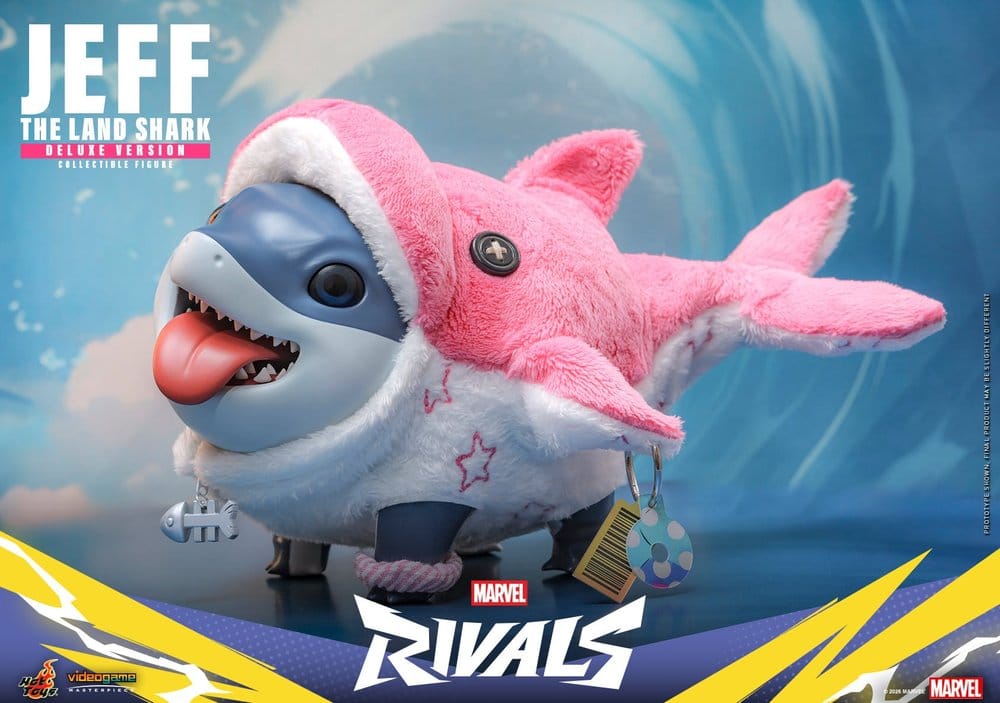 Marvel Rivals Videogame Masterpiece Series Actionfigur Jeff the Land Shark (Deluxe Version) 11 cm Image 3