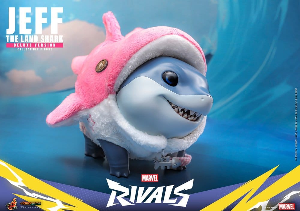 Marvel Rivals Videogame Masterpiece Series Actionfigur Jeff the Land Shark (Deluxe Version) 11 cm Image 4