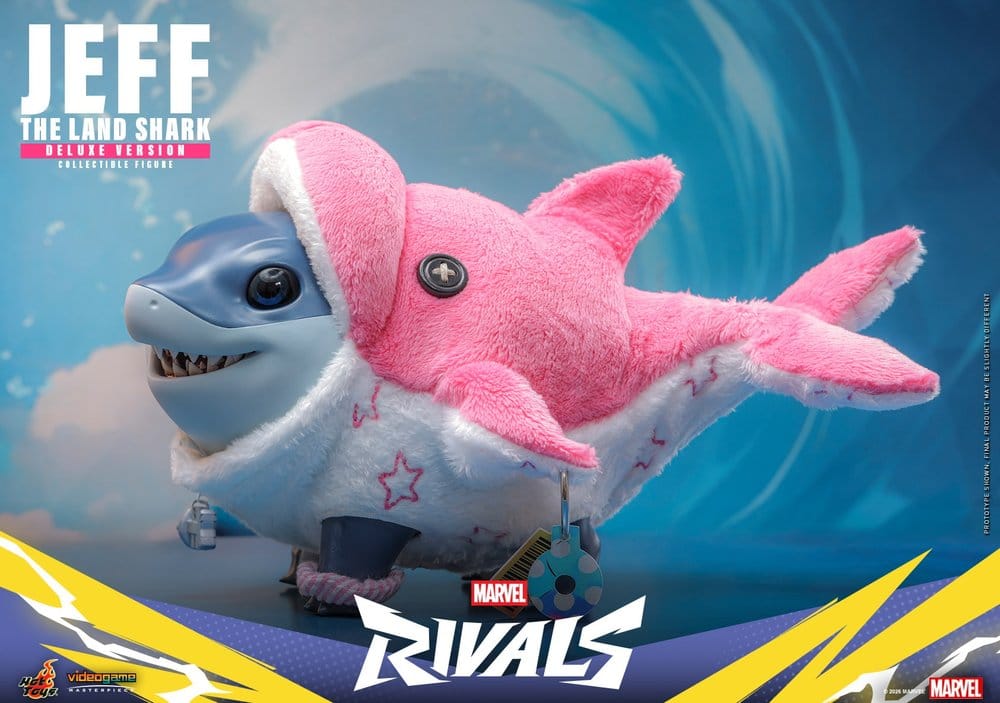 Marvel Rivals Videogame Masterpiece Series Actionfigur Jeff the Land Shark (Deluxe Version) 11 cm Image 5