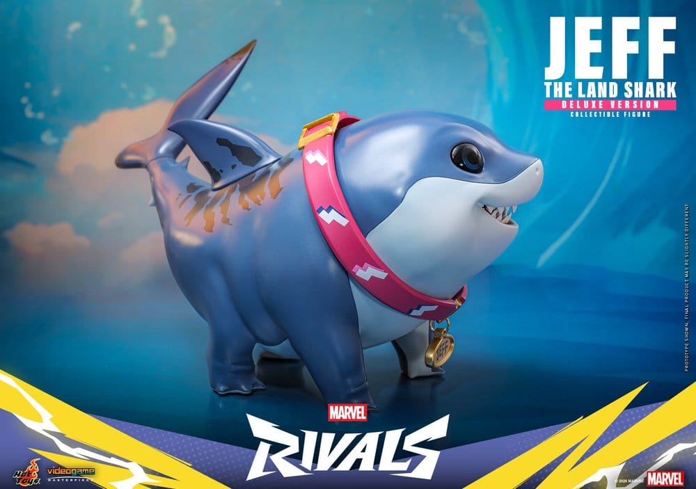 Marvel Rivals Videogame Masterpiece Series Actionfigur Jeff the Land Shark 11 cm Image 2
