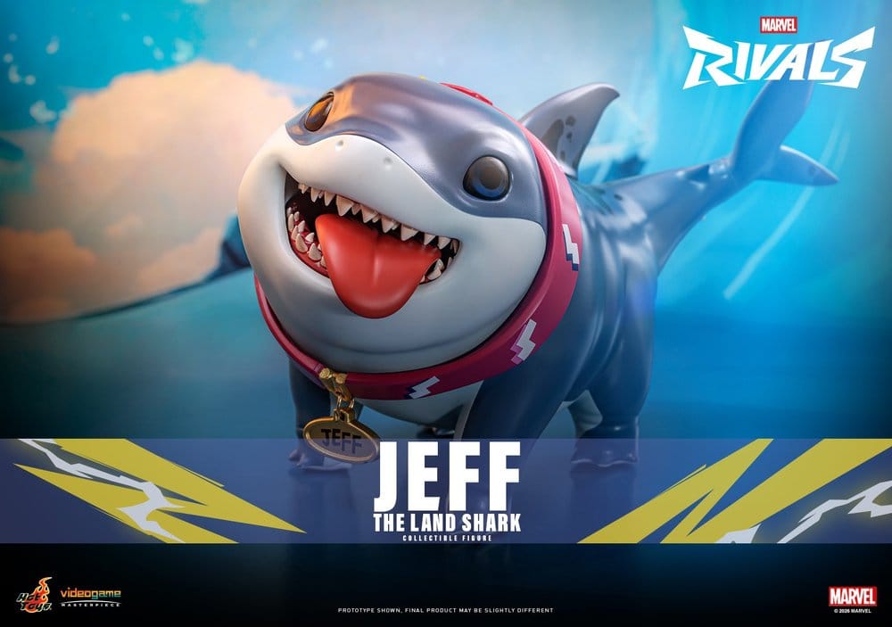 Marvel Rivals Videogame Masterpiece Series Actionfigur Jeff the Land Shark 11 cm Image 3