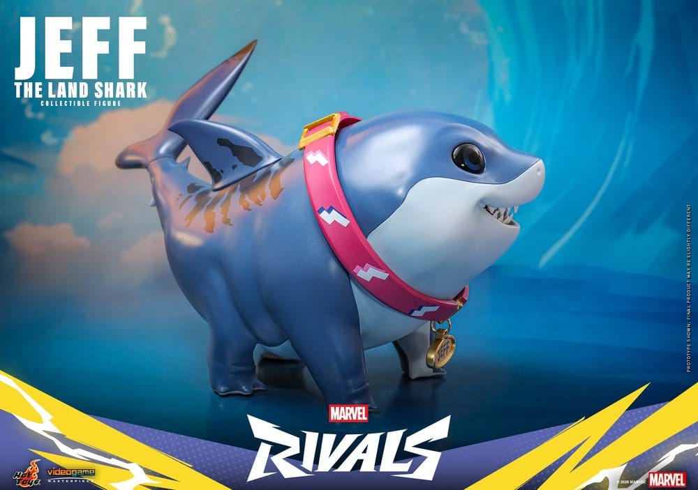 Marvel Rivals Videogame Masterpiece Series Actionfigur Jeff the Land Shark 11 cm Image 6