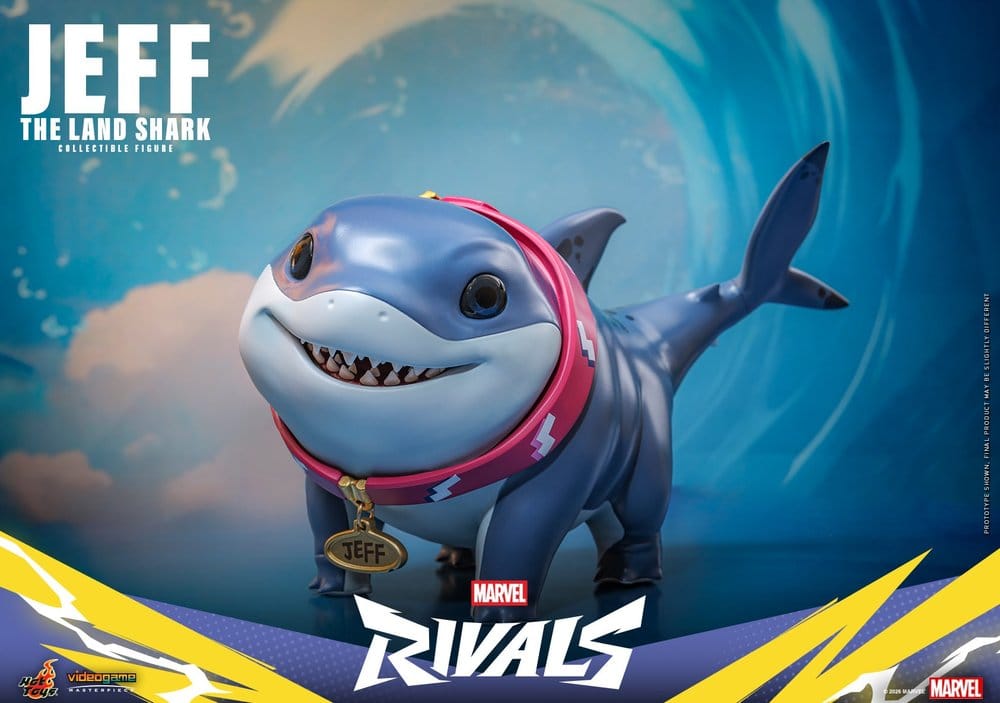 Marvel Rivals Videogame Masterpiece Series Actionfigur Jeff the Land Shark 11 cm Image 7