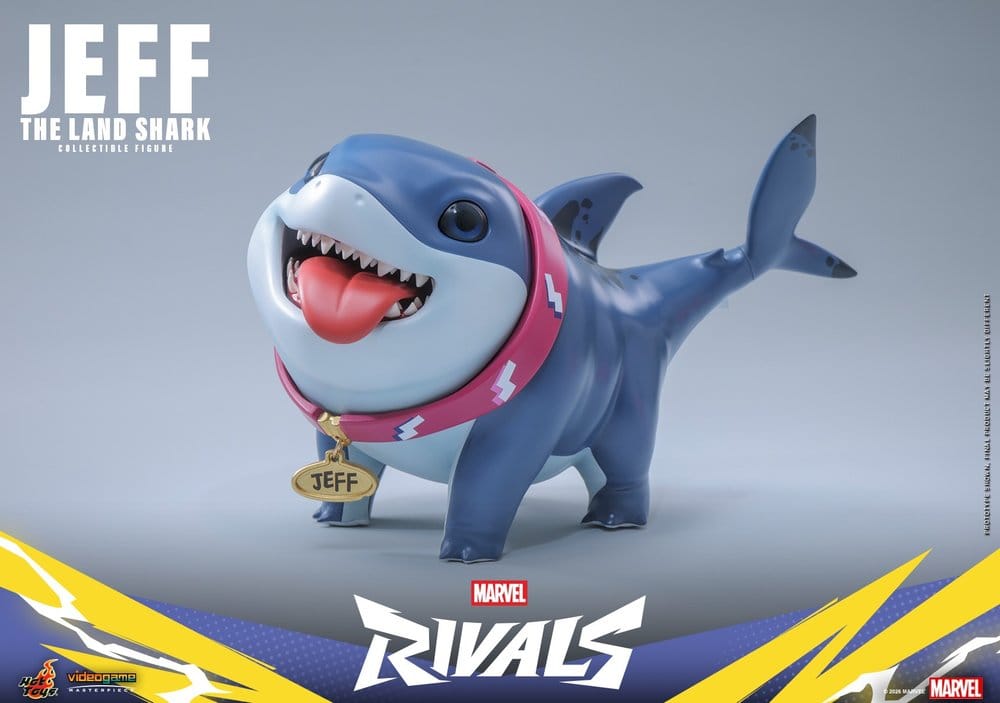 Marvel Rivals Videogame Masterpiece Series Actionfigur Jeff the Land Shark 11 cm Image 8