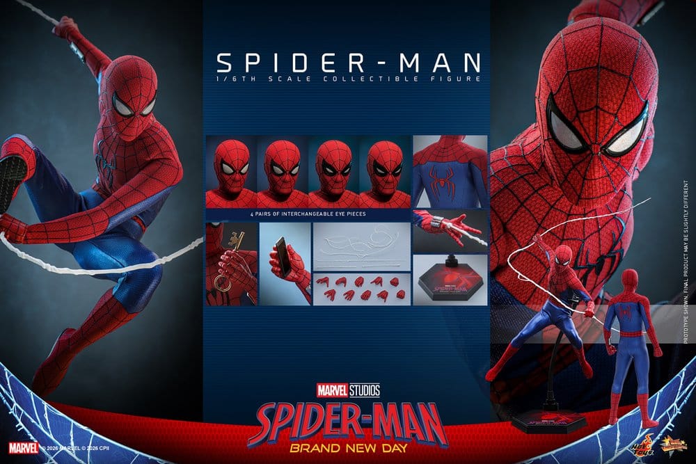 Marvel Spider-Man: Brand New Day Actionfigur 1/6 Spider-Man 29 cm Image 15