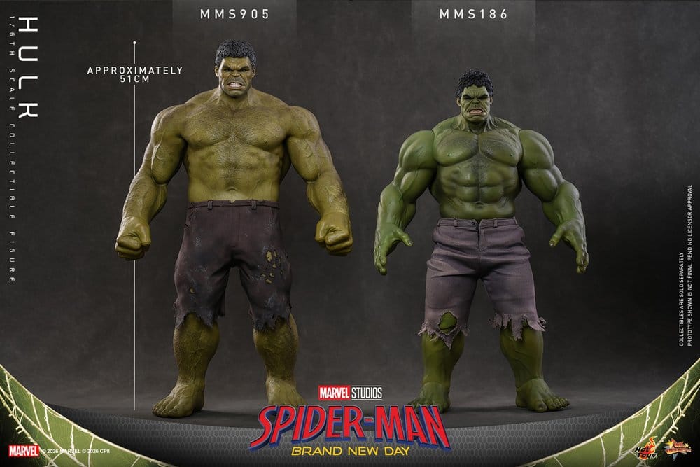 Marvel Actionfigur 1/6 Hulk 51 cm Image 16