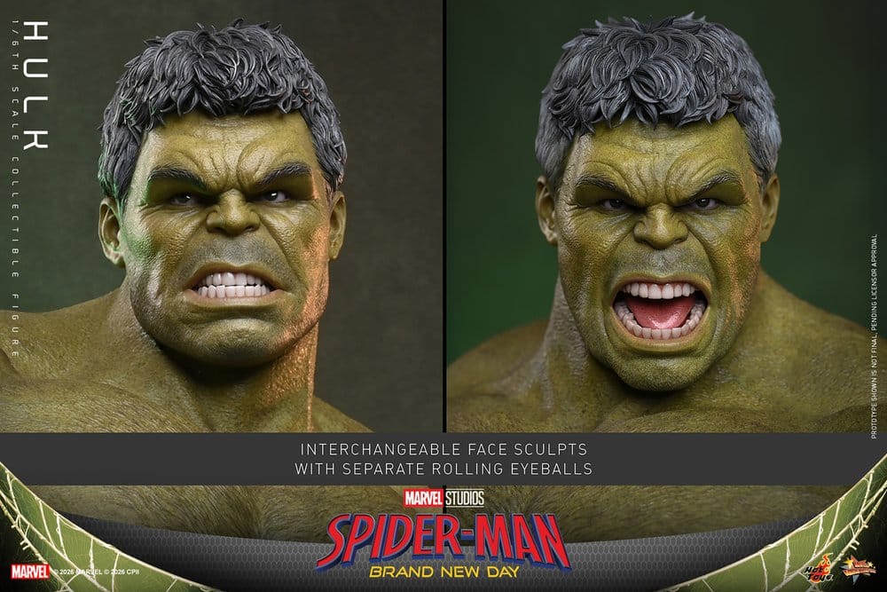 Marvel Actionfigur 1/6 Hulk 51 cm Image 17