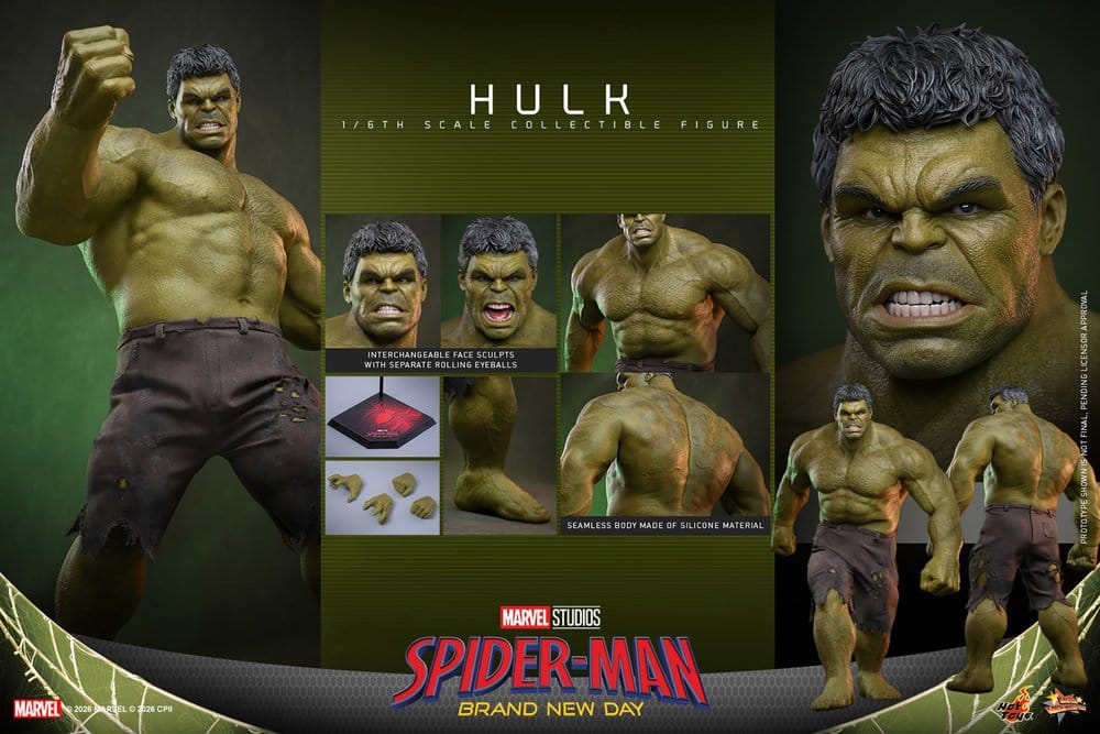 Marvel Actionfigur 1/6 Hulk 51 cm Image 19