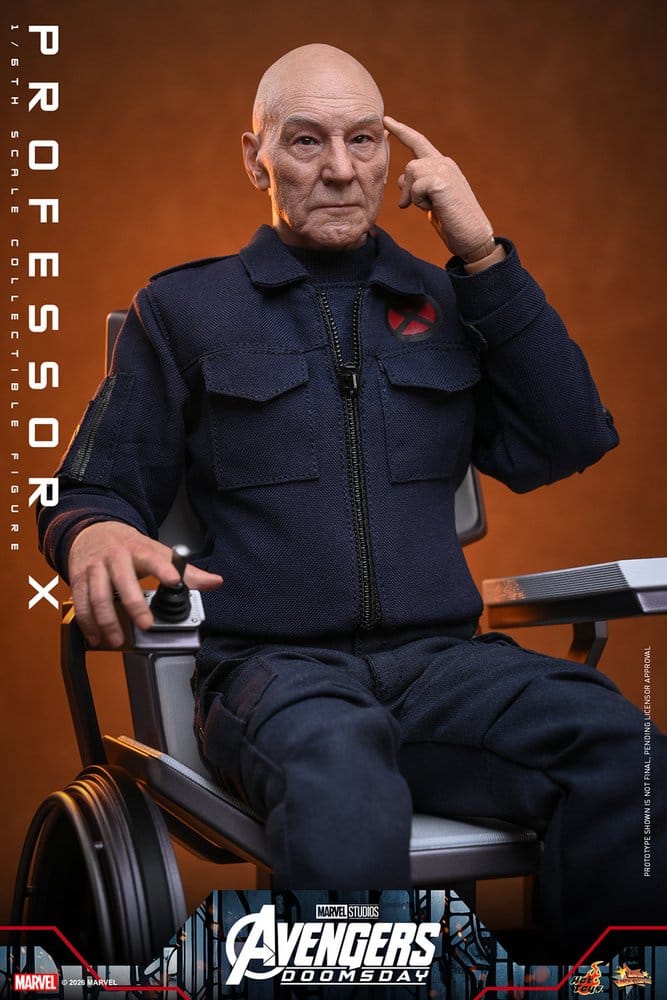 Marvel X-Men Actionfigur 1/6 Professor X 25 cm Image 3