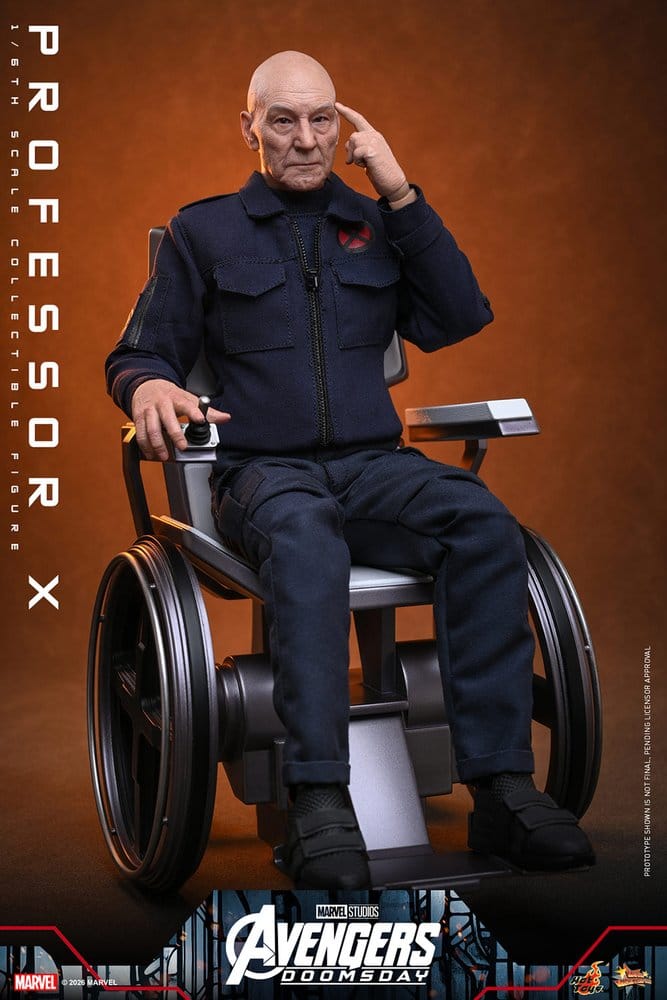 Marvel X-Men Actionfigur 1/6 Professor X 25 cm Image 7