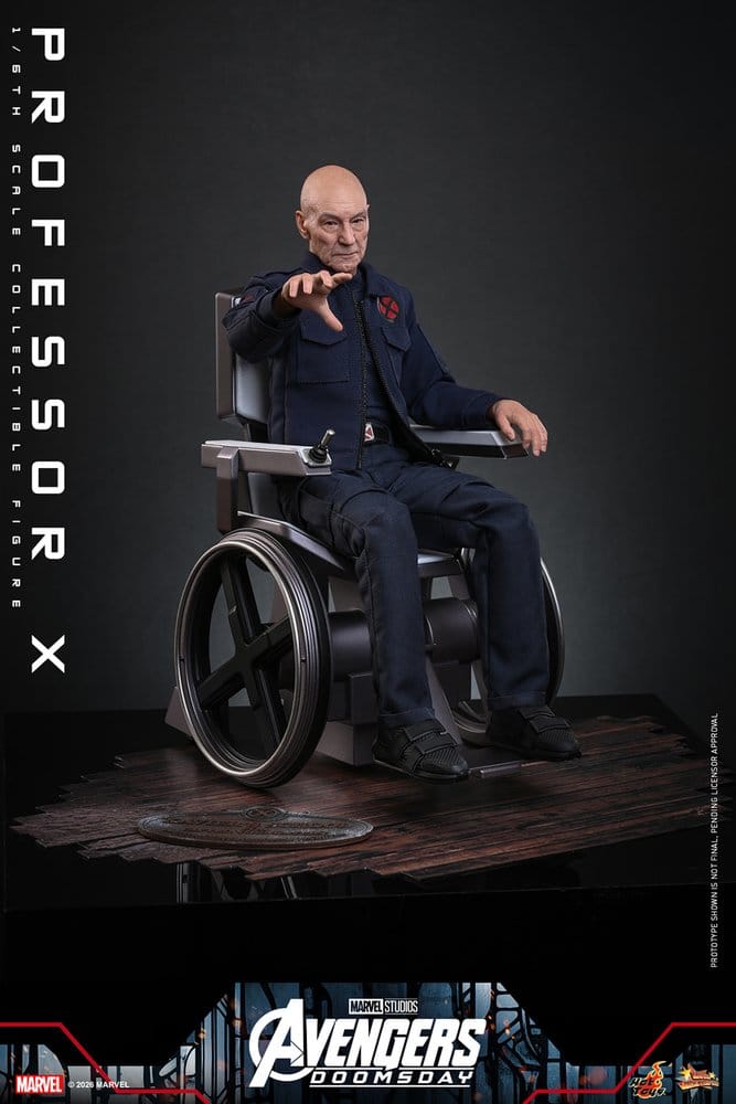 Marvel X-Men Actionfigur 1/6 Professor X 25 cm Image 8
