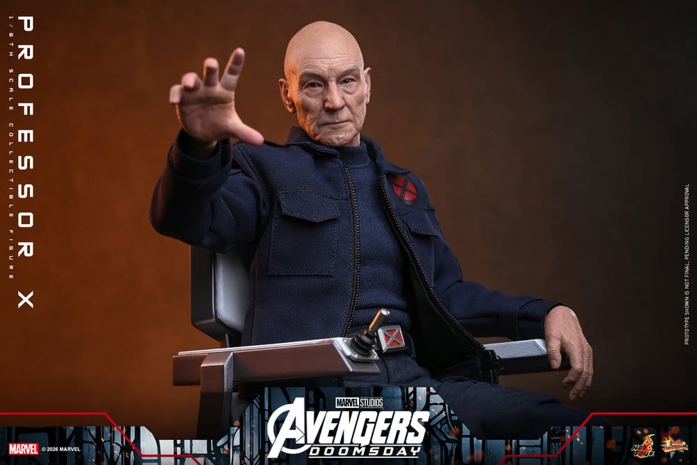 Marvel X-Men Actionfigur 1/6 Professor X 25 cm Image 10