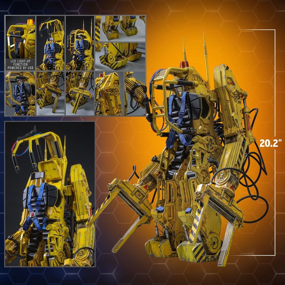 Alien Movie Masterpiece Actionfigur 1/6 Power Loader 52 cm Image 14