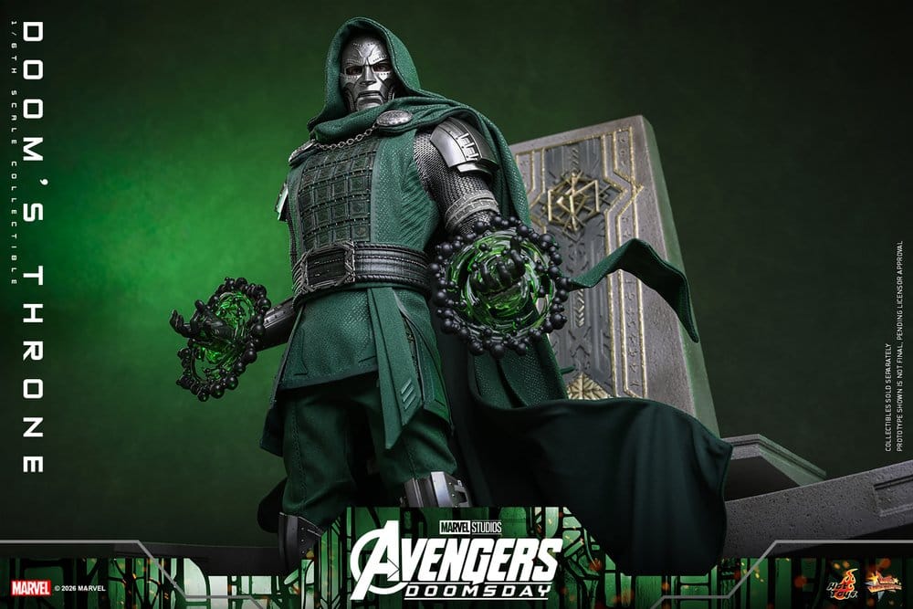 Avengers: Doomsday Movie Masterpiece Actionfiguren-Zubehör 1/6 Doom's Thron 33 cm Image 9