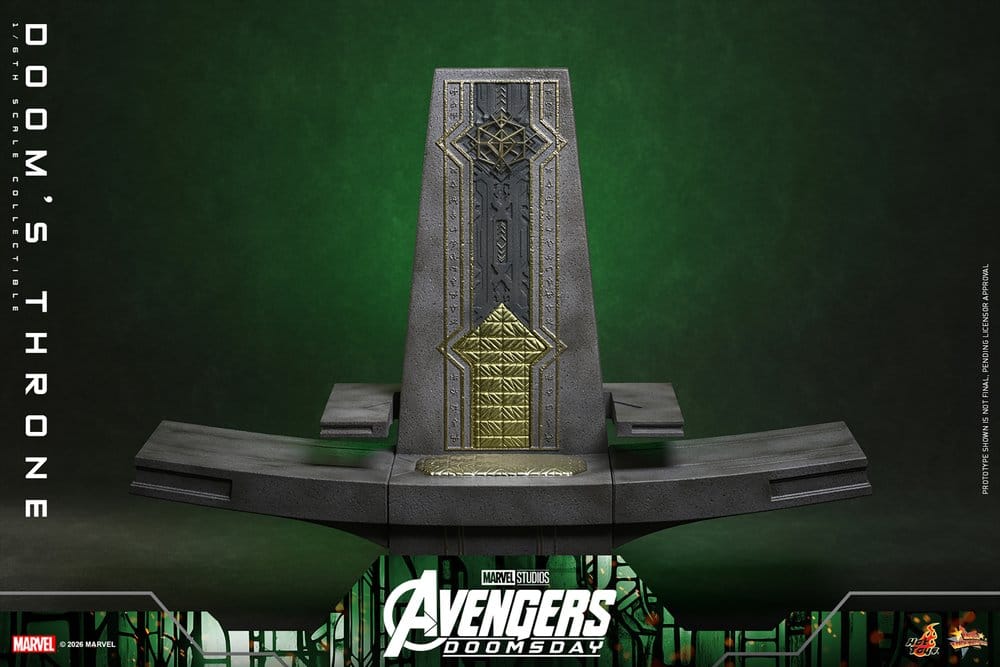 Avengers: Doomsday Movie Masterpiece Actionfiguren-Zubehör 1/6 Doom's Thron 33 cm Image 10