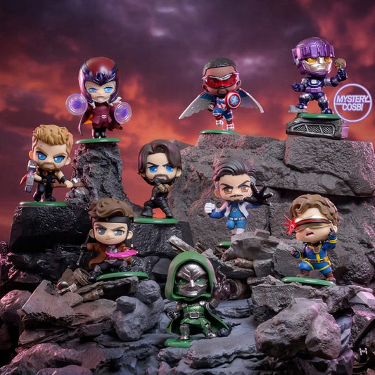 Marvel Cosbi Minifiguren 11 cm Avengers: Doomsday Blind Box Display (8) Image 2