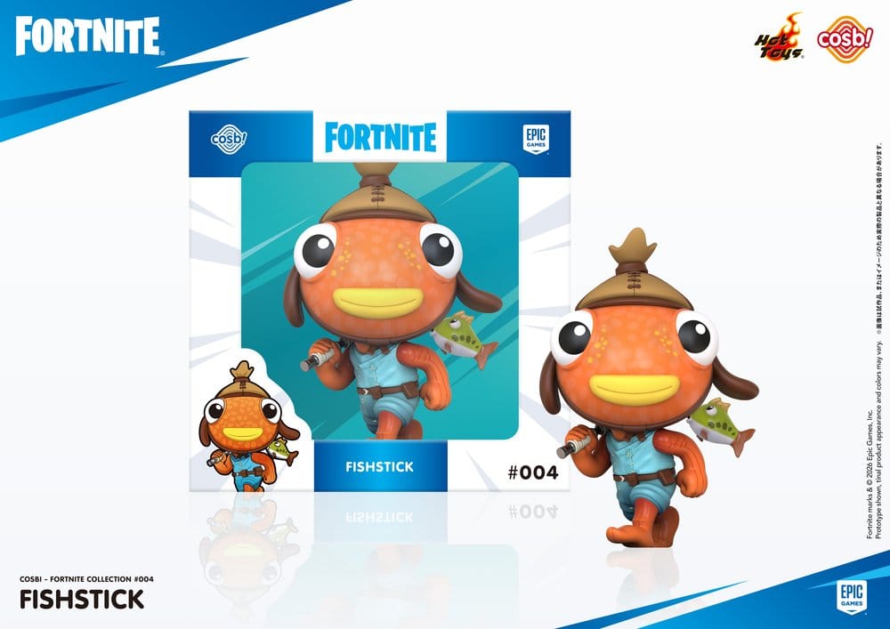 Fortnite Cosbi Minifigur Fishstick 8 cm Image 2