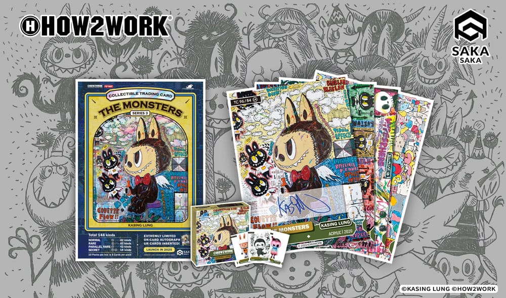 How2Work Labubu Collectible Trading Cards The Monsters Series 3 (10) Image 2
