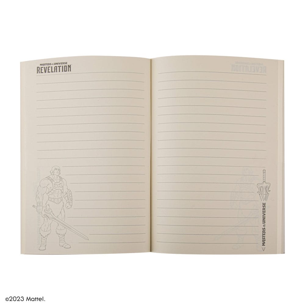 Masters of the Universe - Revelation:  He-Man Thunder Deluxe Notebook Set (Notebook + Stift) Image 5