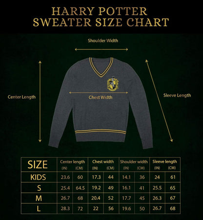 Harry Potter Strickpullover Hufflepuff Größe L Image 5