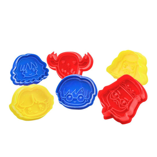 Harry Potter Ausstechformen / Keksstempel 6er-Pack Kawaii Image 2