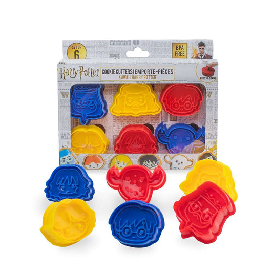 Harry Potter Ausstechformen / Keksstempel 6er-Pack Kawaii Image 1