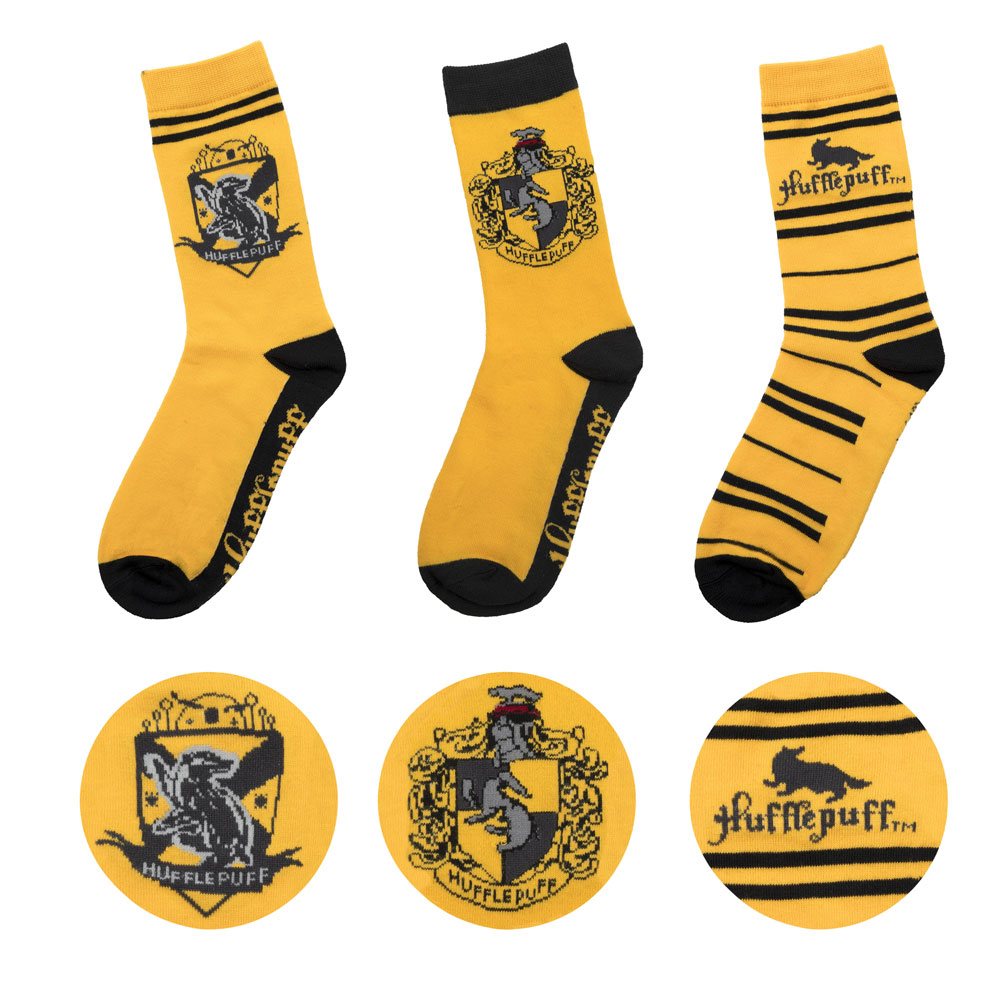 Harry Potter Socken 3er-Pack Hufflepuff Image 1