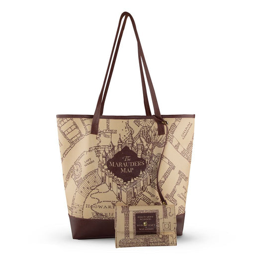Harry Potter Tragetasche & Geldbeutel Marauder's Map Image 1