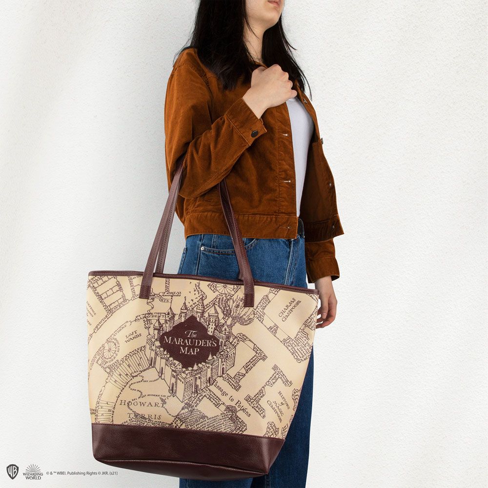 Harry Potter Tragetasche & Geldbeutel Marauder's Map Image 5