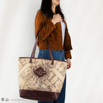 Harry Potter Tragetasche & Geldbeutel Marauder's Map Image 5