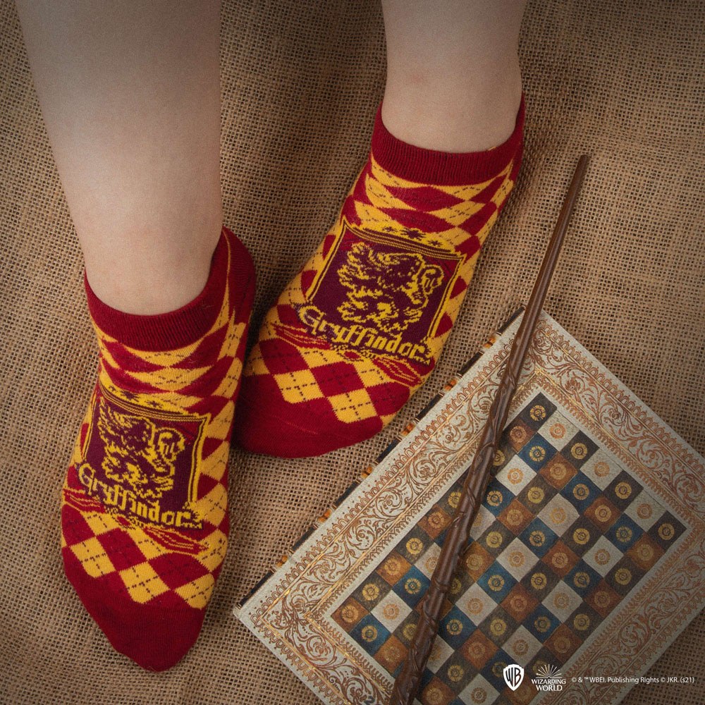 Harry Potter Knöchelsocken 3er-Pack Gryffindor Image 3