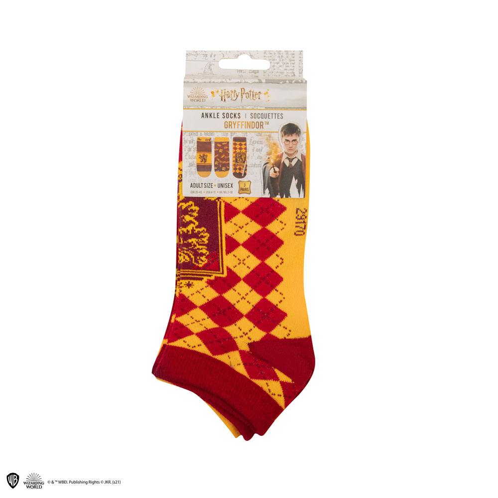 Harry Potter Knöchelsocken 3er-Pack Gryffindor Image 5