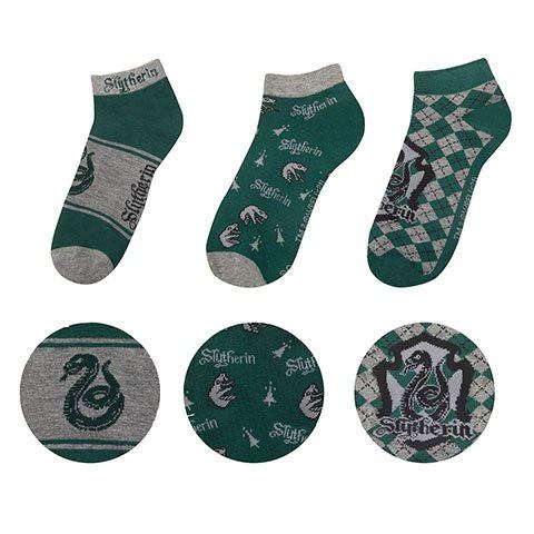 Harry Potter Knöchelsocken 3er-Pack Slytherin Image 1