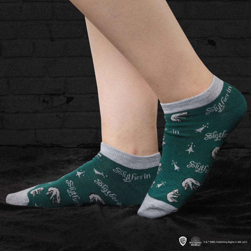 Harry Potter Knöchelsocken 3er-Pack Slytherin Image 4