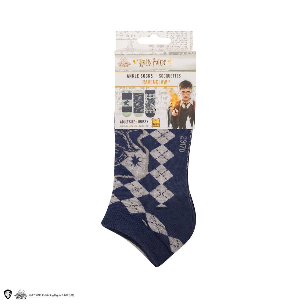 Harry Potter Knöchelsocken 3er-Pack Ravenclaw Image 5