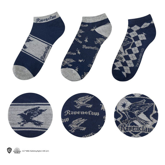 Harry Potter Knöchelsocken 3er-Pack Ravenclaw Image 1