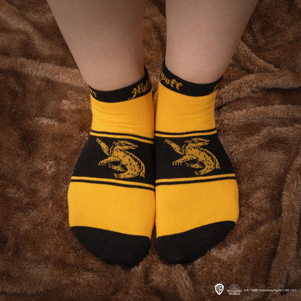 Harry Potter Knöchelsocken 3er-Pack Hufflepuff Image 3