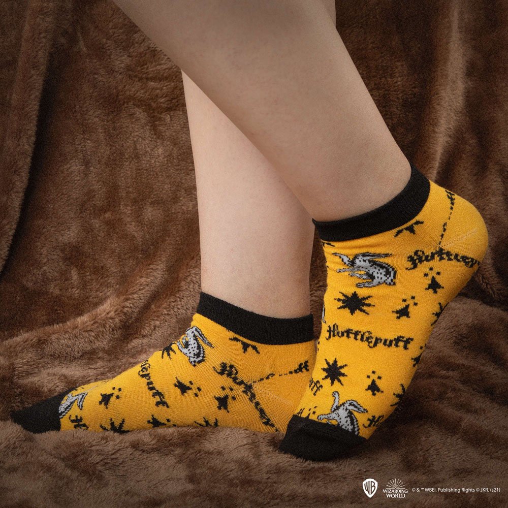 Harry Potter Knöchelsocken 3er-Pack Hufflepuff Image 4